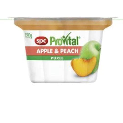 SPC ProVital SPC ProVital Apple and Peach Puree Carton of 24