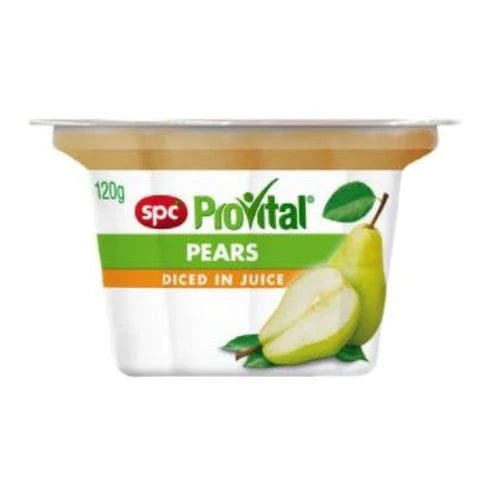 SPC ProVital SPC ProVital Pears Diced in Juice Carton of 24