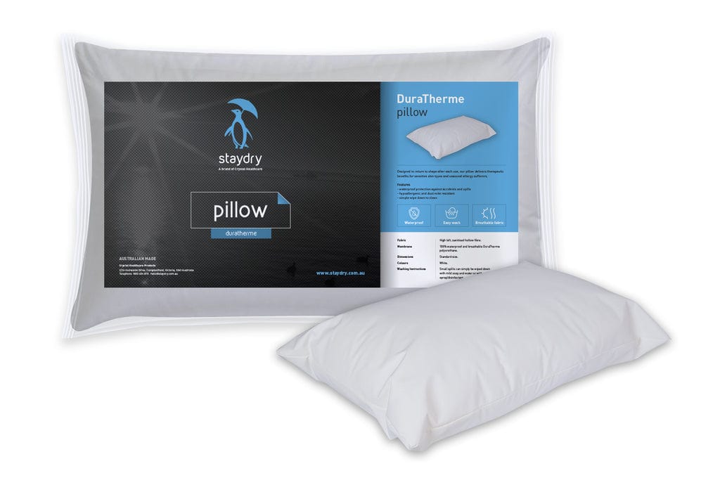 StayDry DuraTherme Waterproof Pillow CRYSTAYPT75STDT__EA