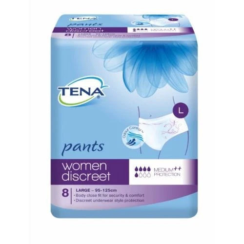 Tena Tena Pants Women Discreet Large Packet of 8