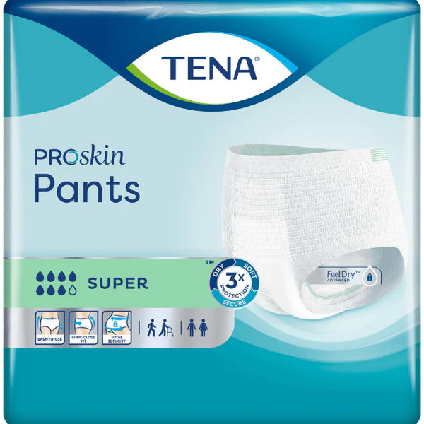 Tena Tena Pants Proskin Super Medium Pack of 12