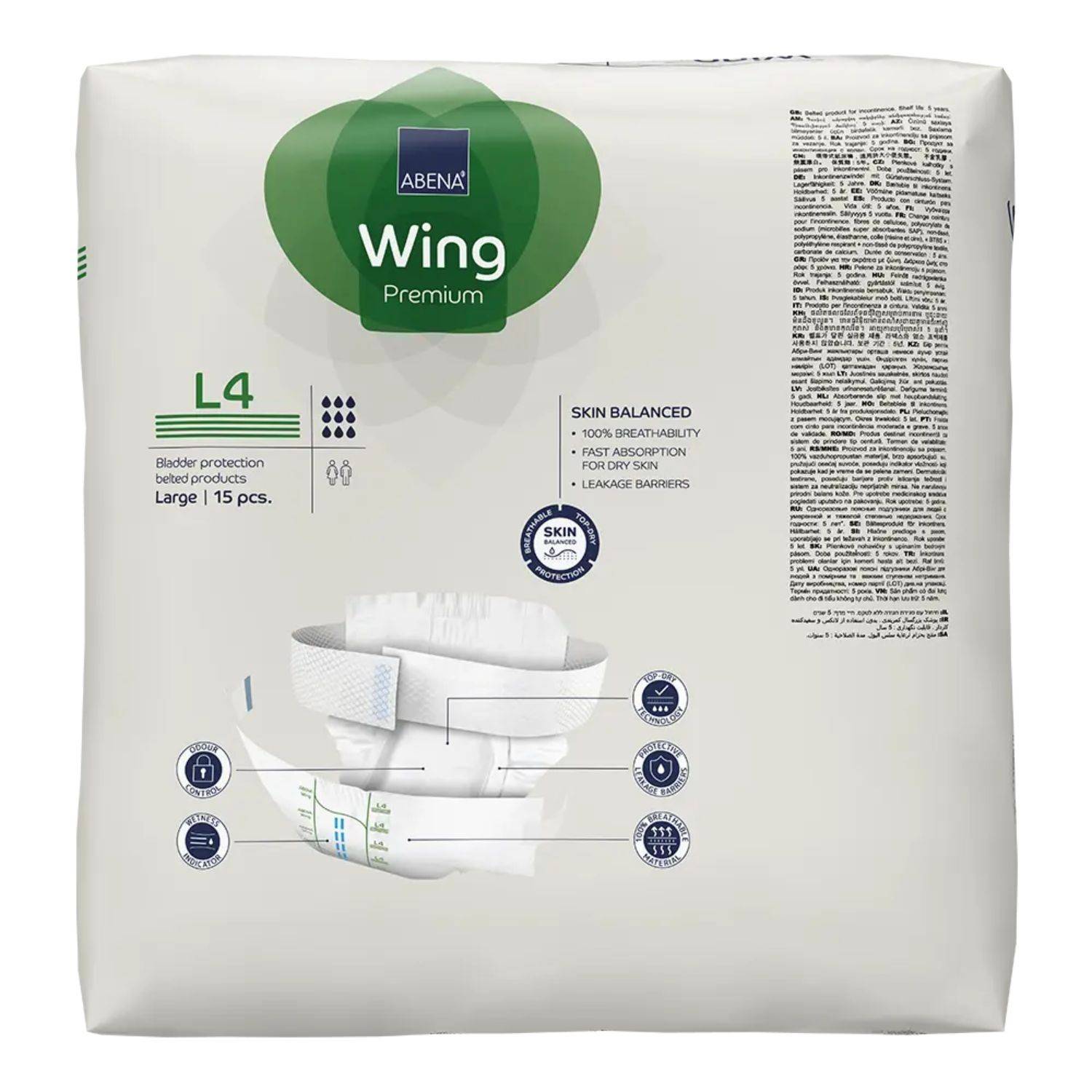 Abena Abena Wing Premium L4 Green