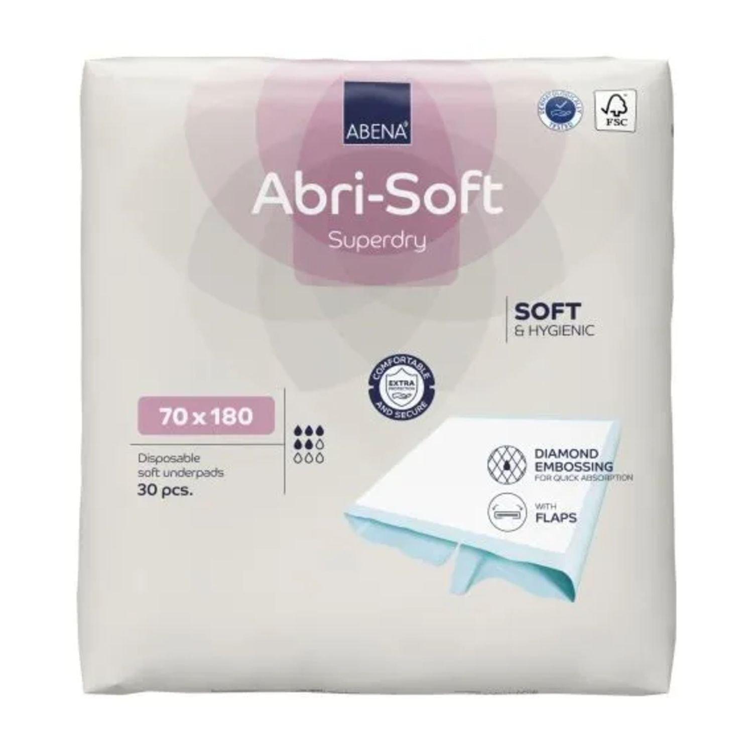 Abena Abena Abri-Soft Superdry Underlay 70x180cm
