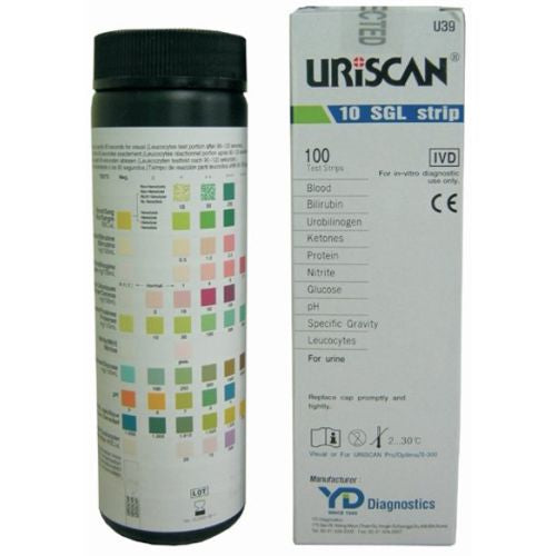 URISCAN 10 SGL - 100 strips