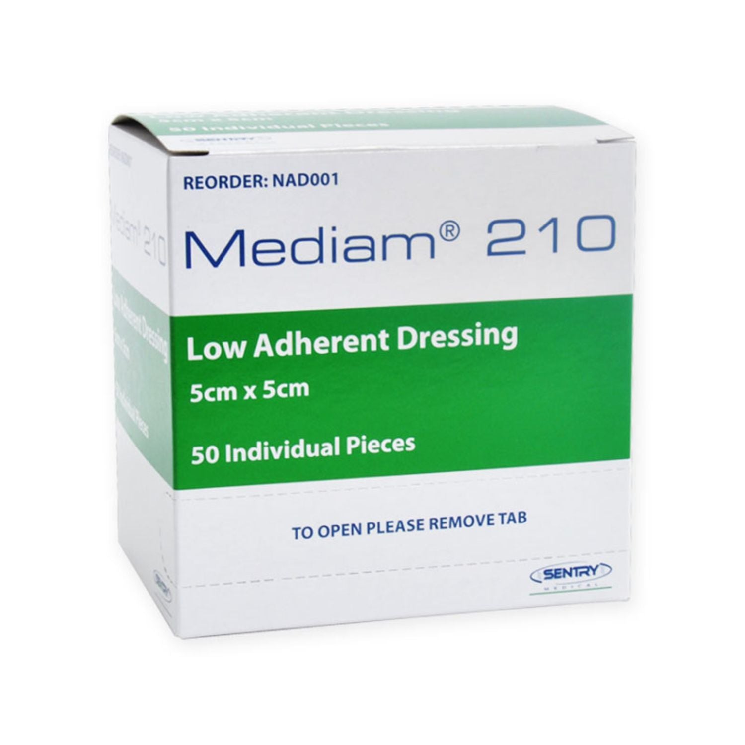 Sentry Medical Sentry Medical Non Adherant Normal Mediam 210 Sterile
