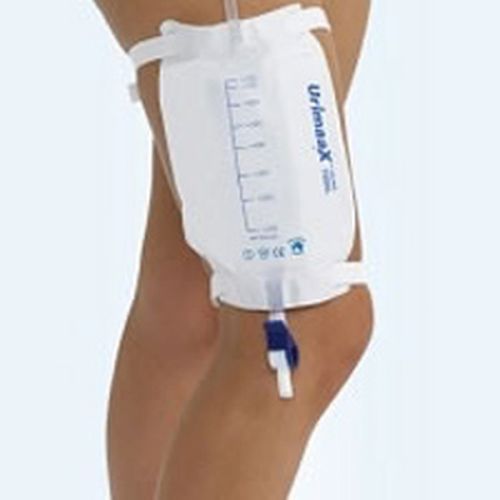 Aaxis Urimaax Urimaax BAG LEG 500ml 6cm TUBE FLIP TAP STRAP ST Each