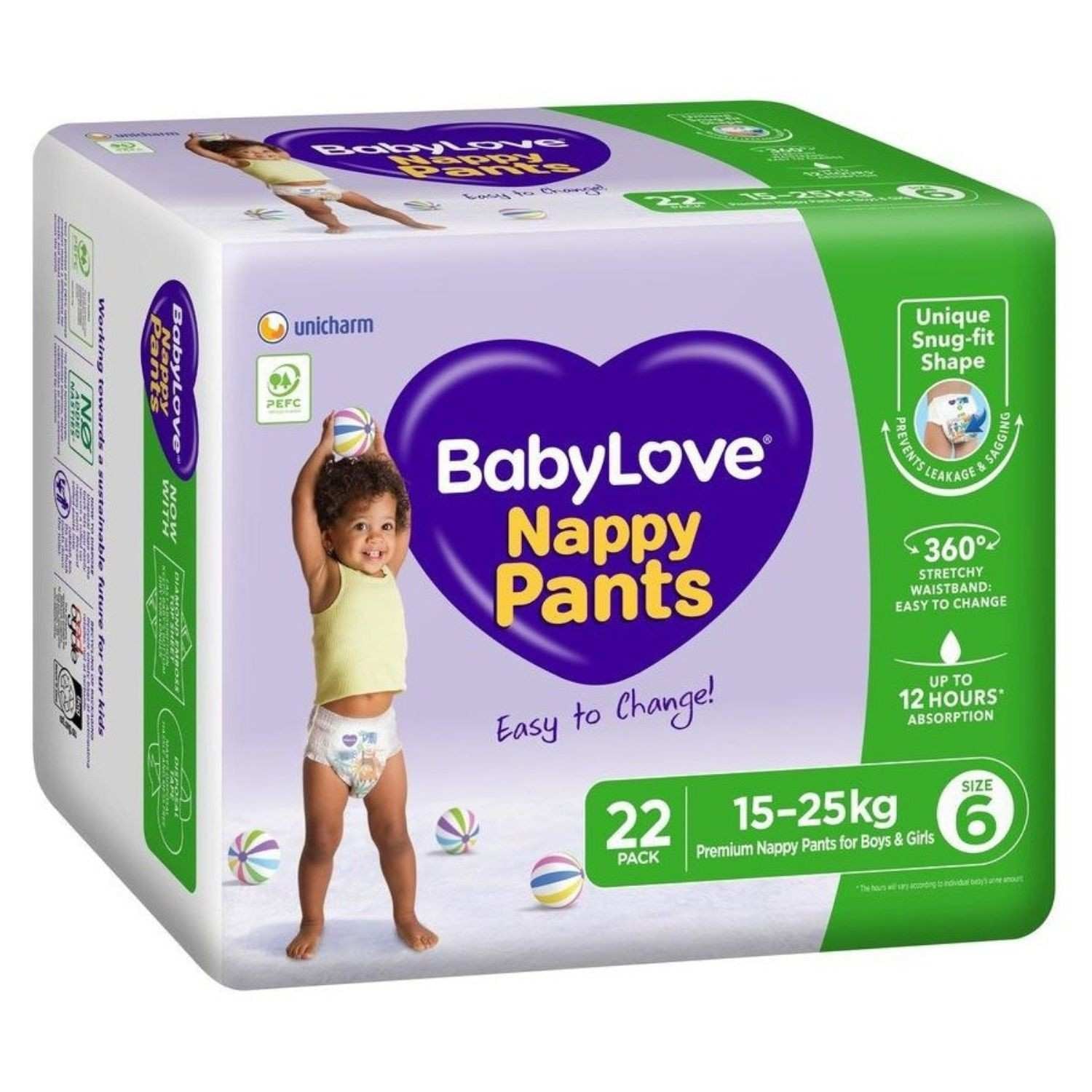 Baby Love Baby Love Nappy Pants - Junior