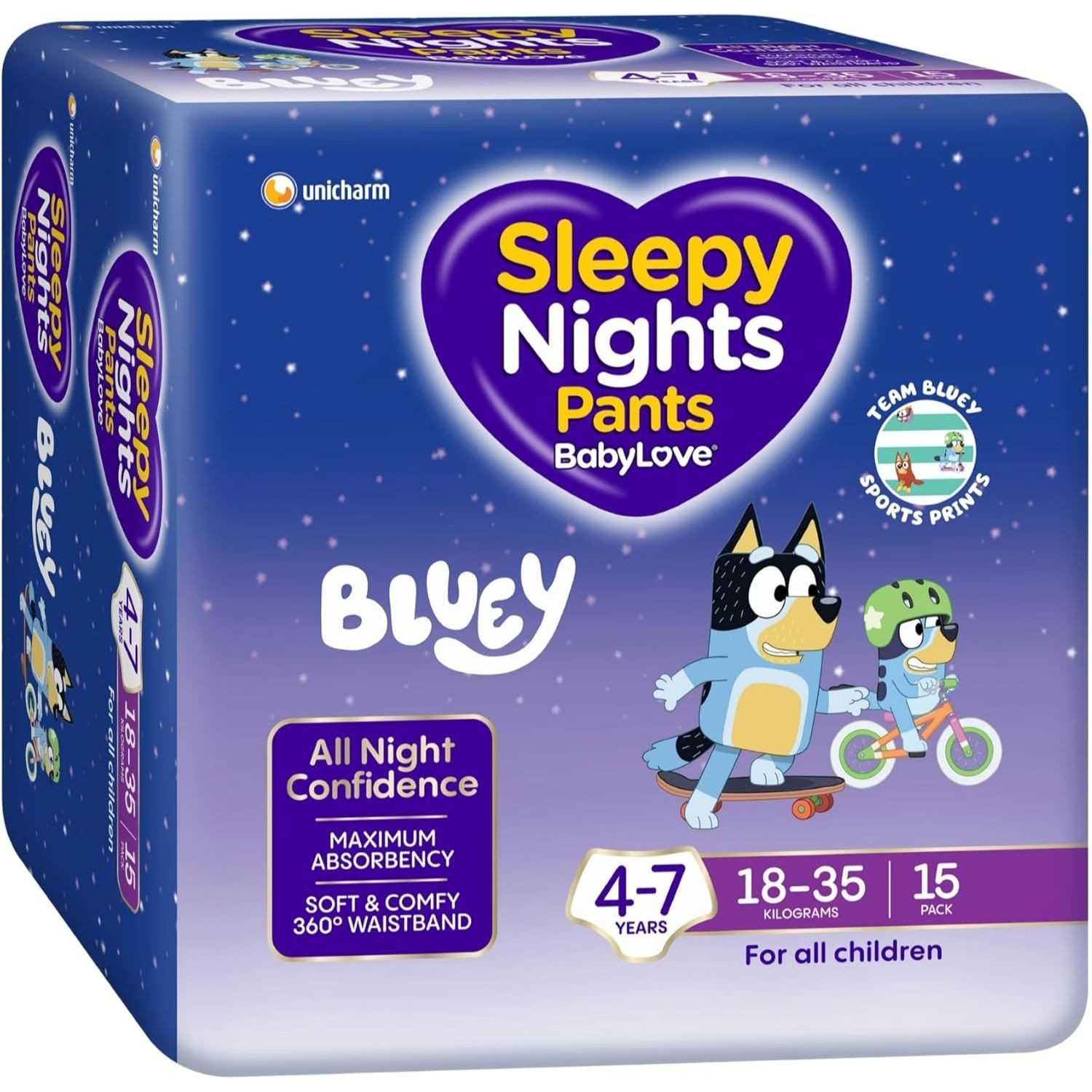 Baby Love Baby Love Sleepy Pants 4-7yr