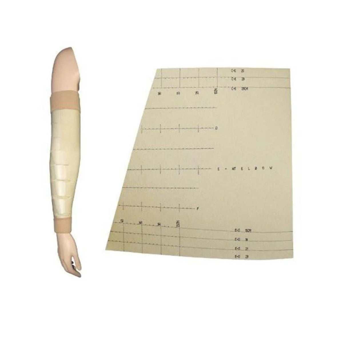 JOBST JOBST FARROW Wrap Lite TTF Arm Medium Tan Pack/1