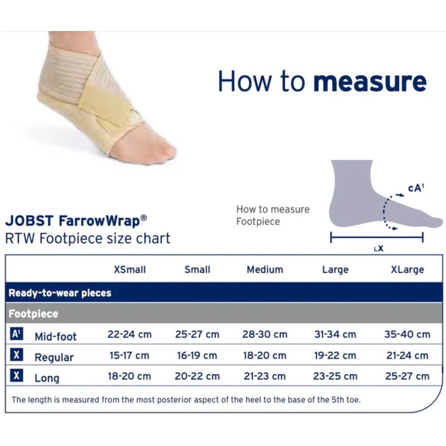 JOBST JOBST FARROW Wrap Lite Foot