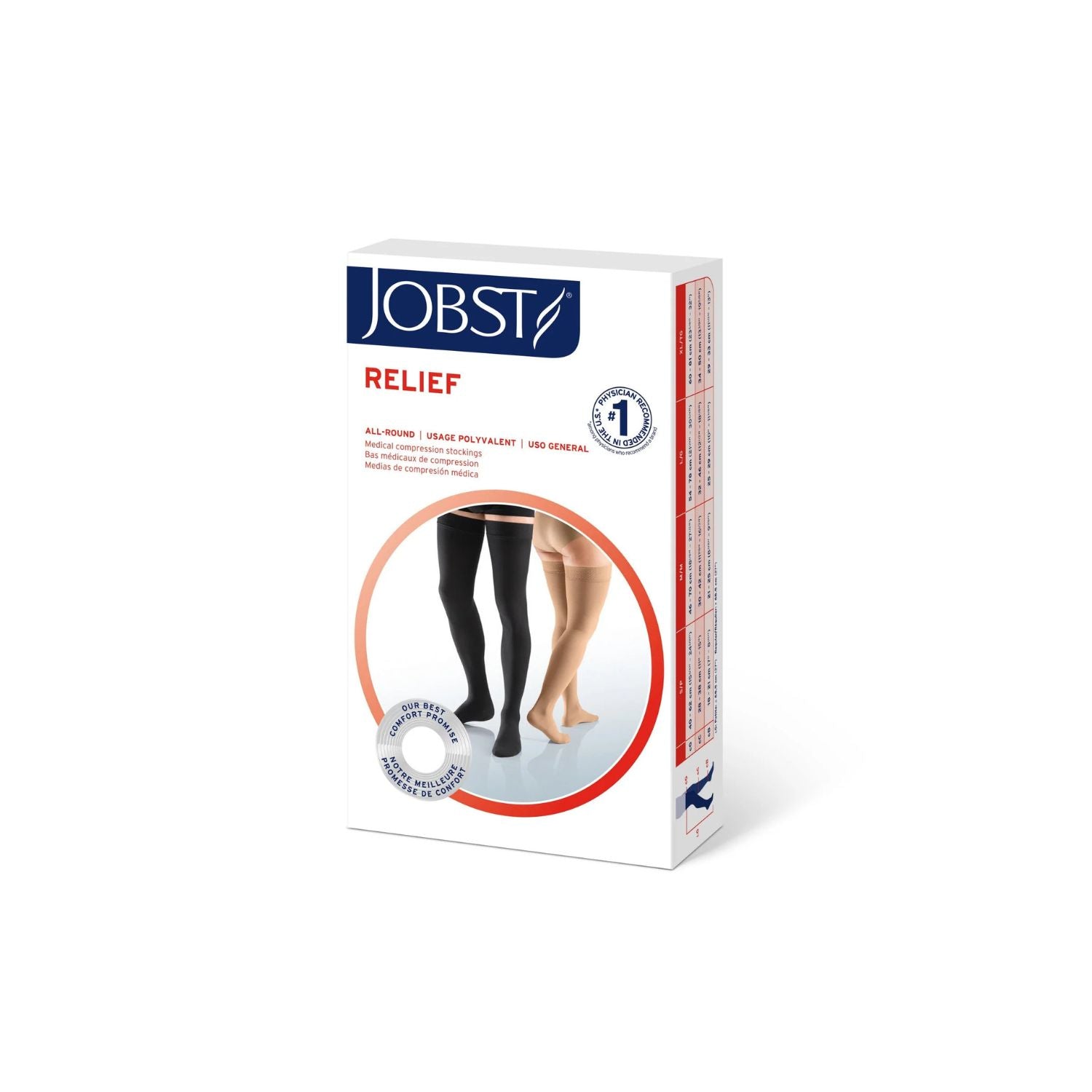 JOBST JOBST Relief Waist High Closed Toe