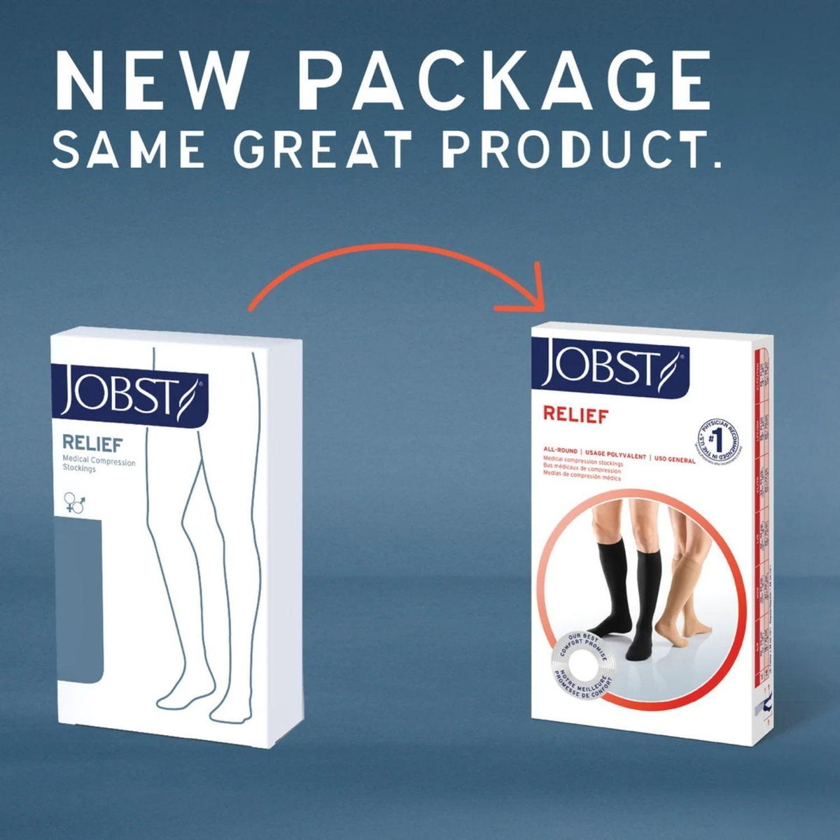 JOBST JOBST Relief Knee High Open Toe