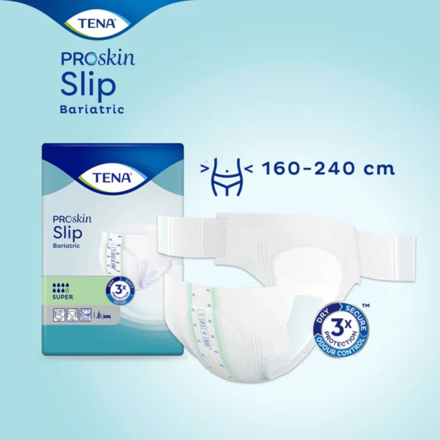 Tena TENA ProSkin Slip Bariatric for overweight and obese XXXL