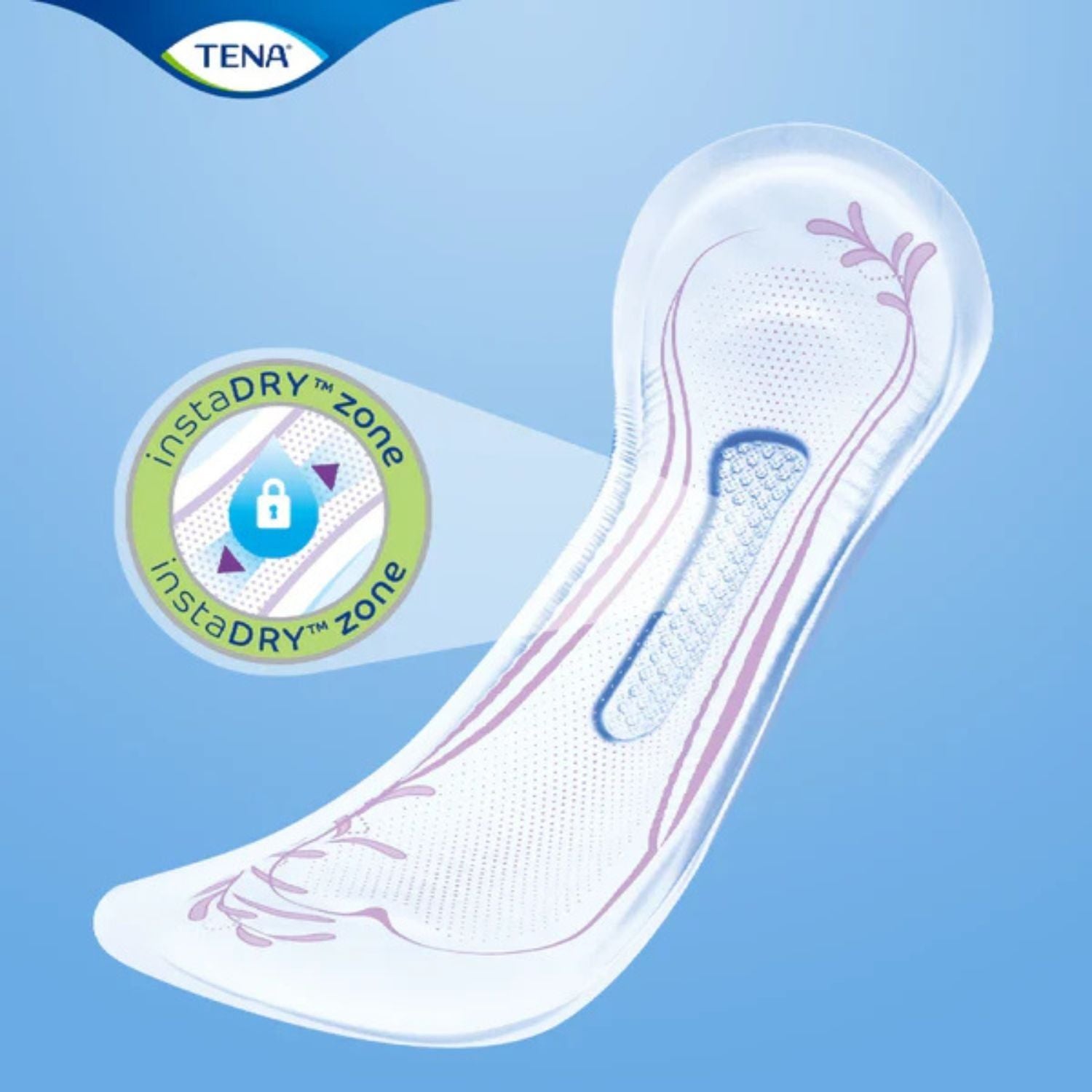 Tena Tena Pad Standard Length InstaDry