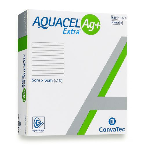 Convatec AQUACEL AG+ EXTRA SILVER 5x5cm
