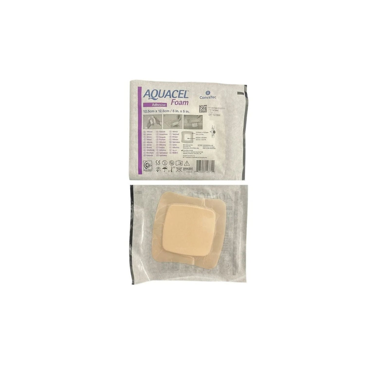 Aquacel Aquacel Foam Dressing Adhesive 12.5 x12.5cm