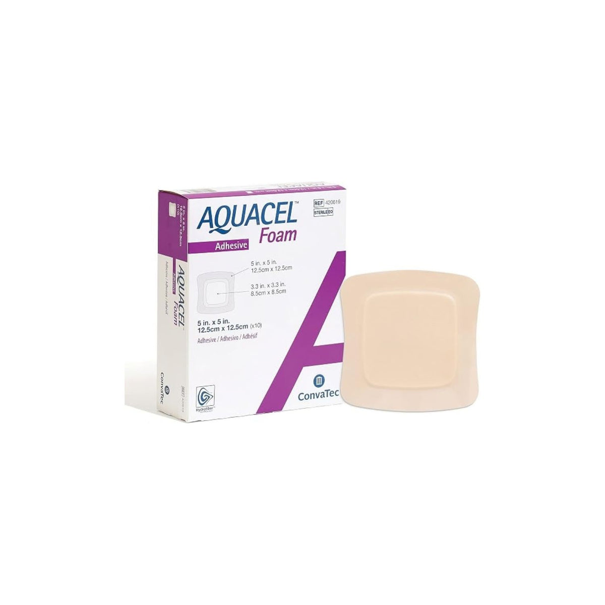 Aquacel Convatec Aquacel Foam Dressing Non-Adhesive 5x5cm