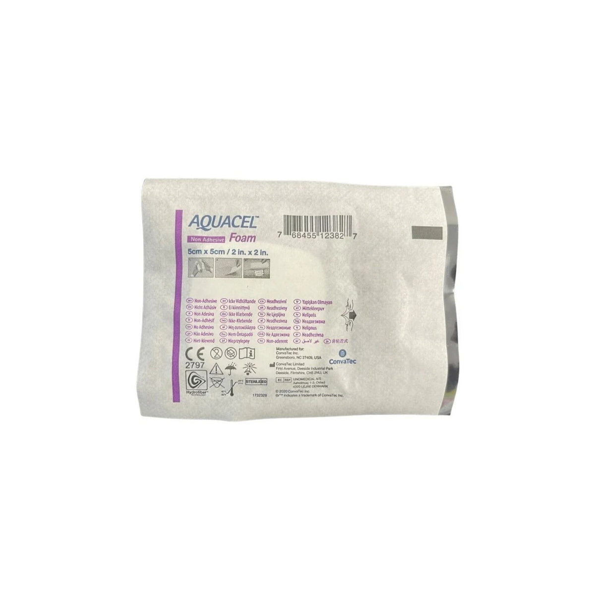 Aquacel Convatec Aquacel Foam Dressing Non-Adhesive 5x5cm