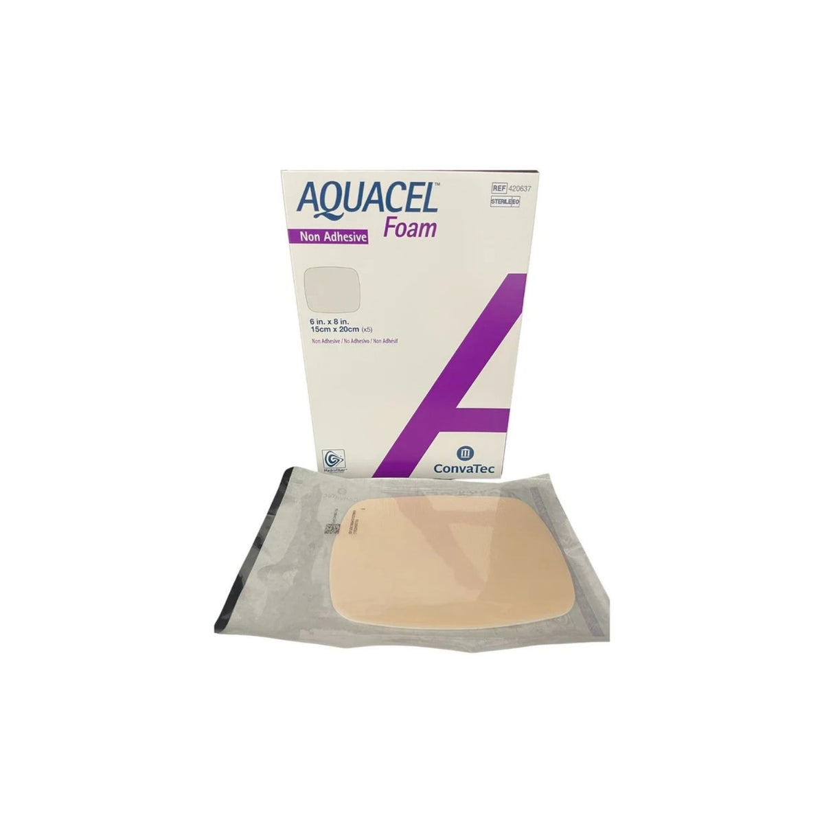 Aquacel Convatec Aquacel Foam Dressing Non-Adhesive 20x20