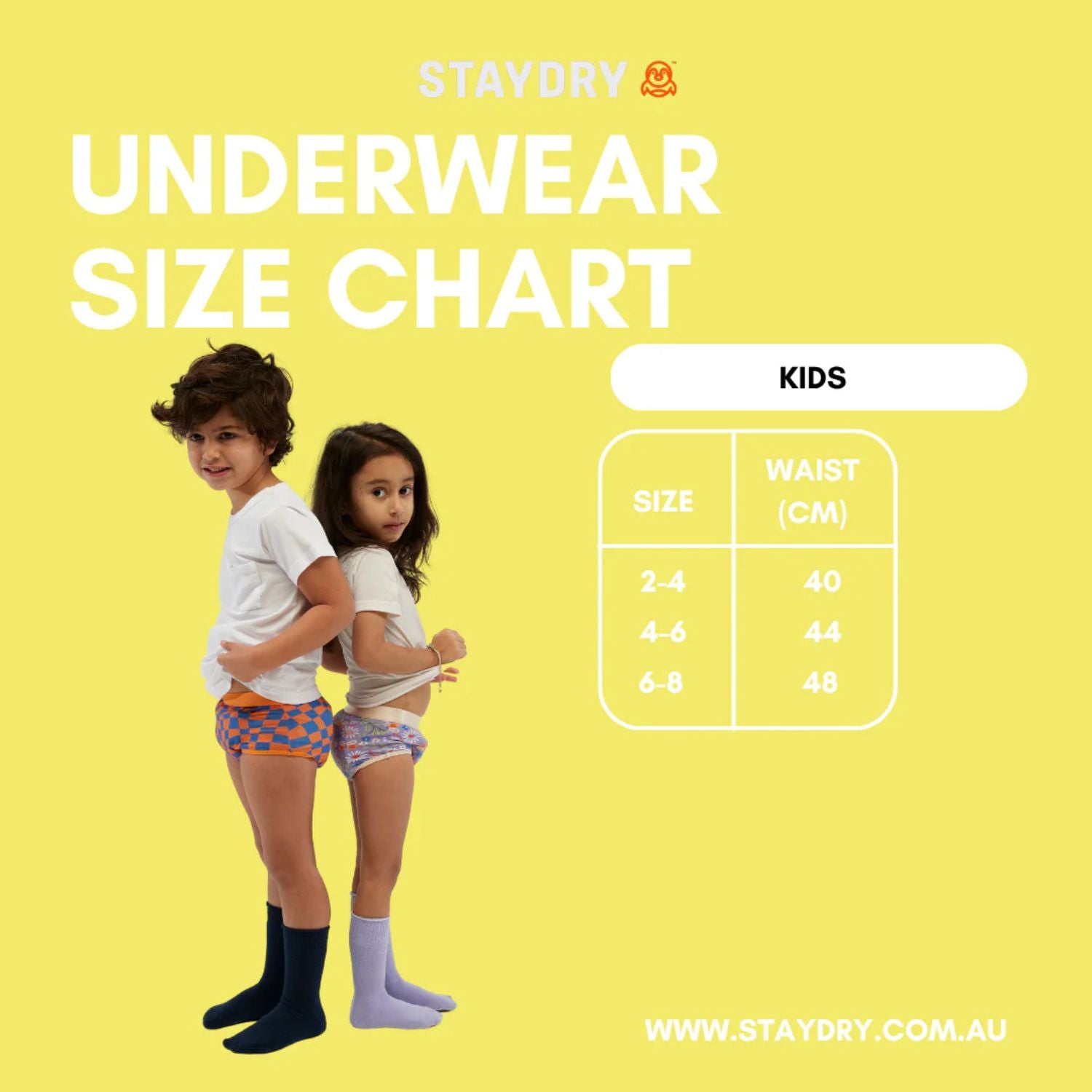 Staydry Staydry Girls Brief Daisy