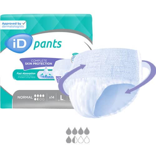 Ontex iD Pants Normal L (100-145cm) 1045ml