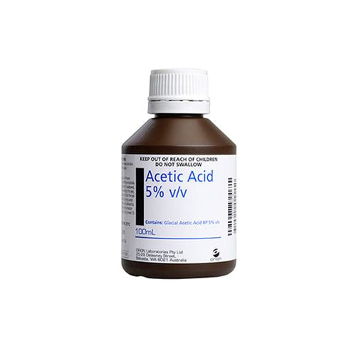 S4 S4 ACETIC ACID 5% 100ml Bottle 100ml