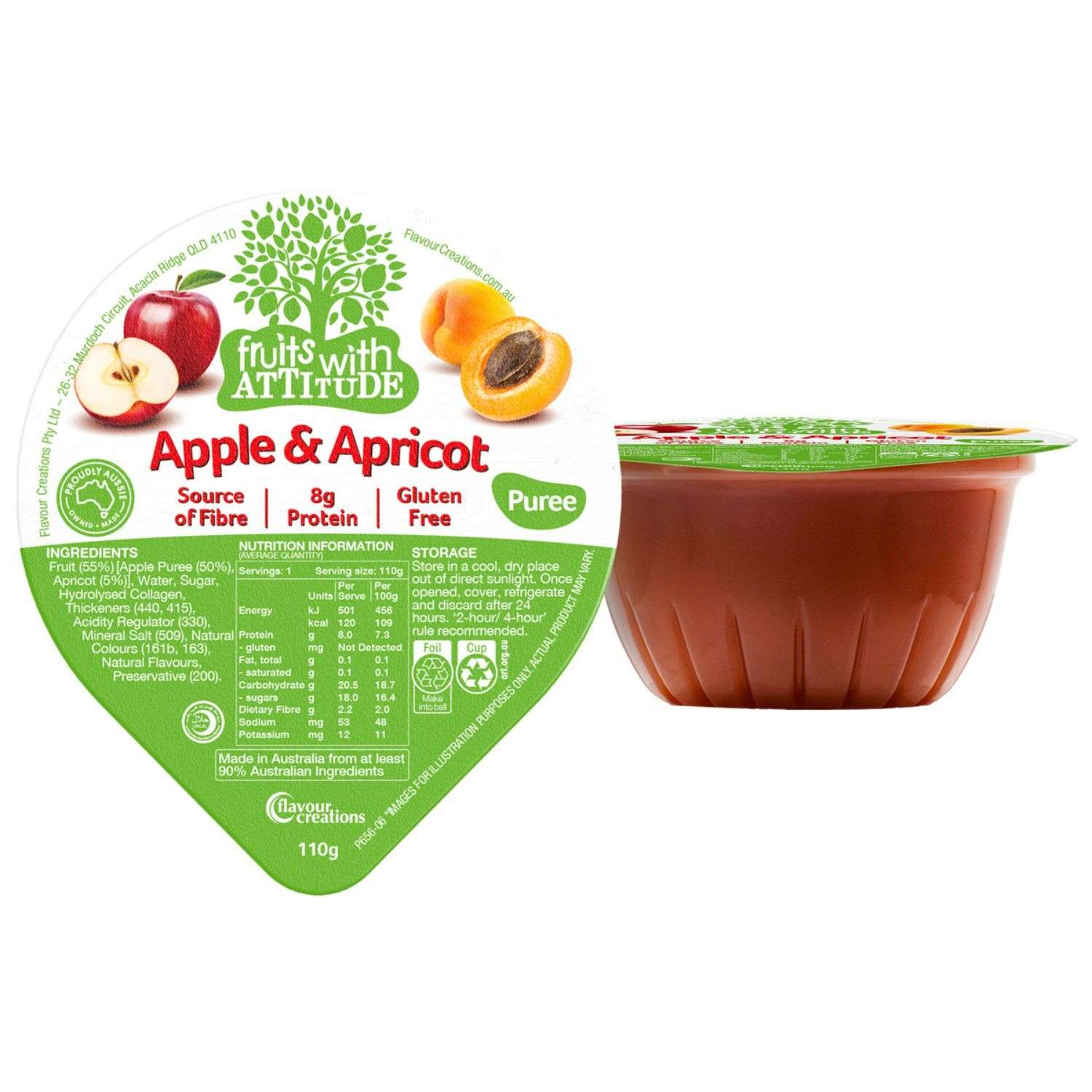 Flavour Creations Flavour Creations Fruit with Attitude Apple & Apricot