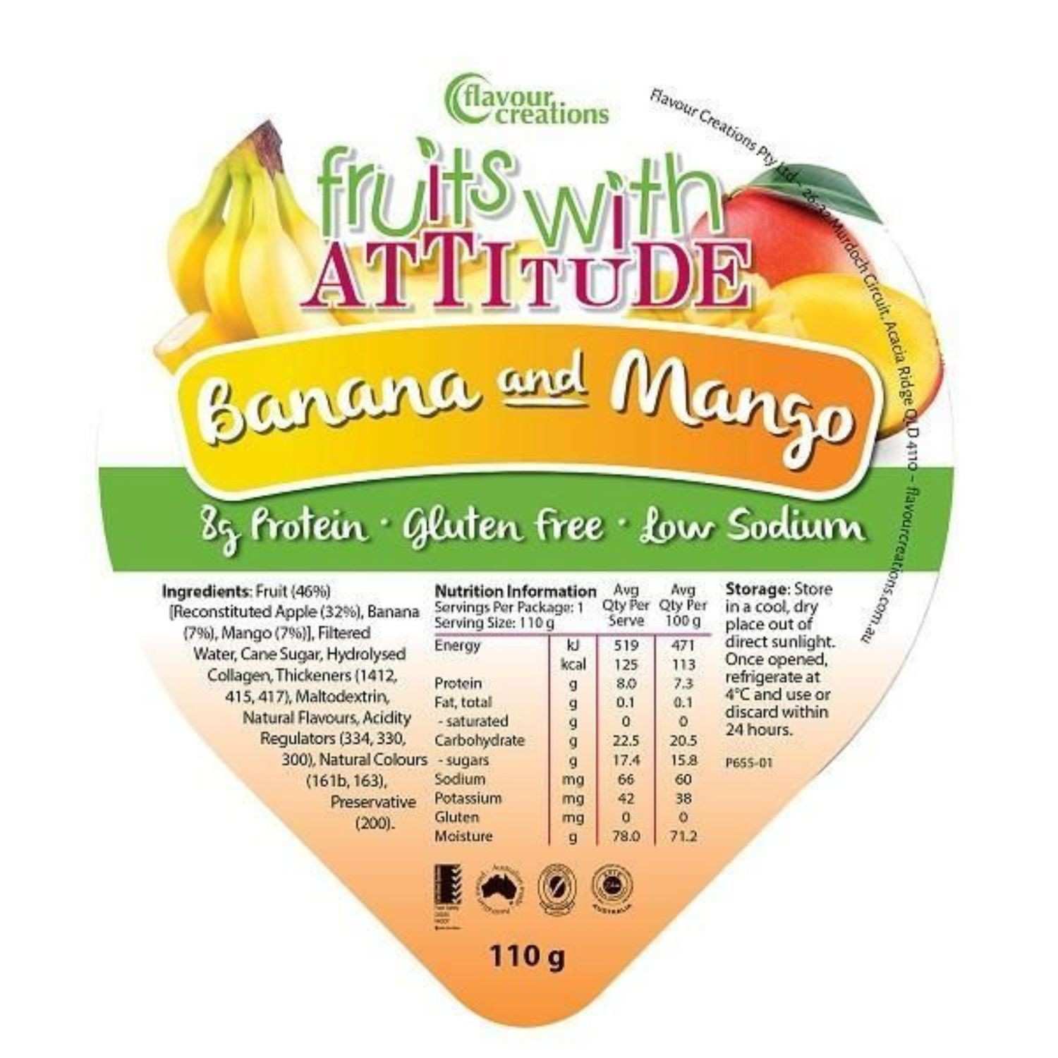Flavour Creations Flavour Creations Fruit with Attitude Banana & Mango