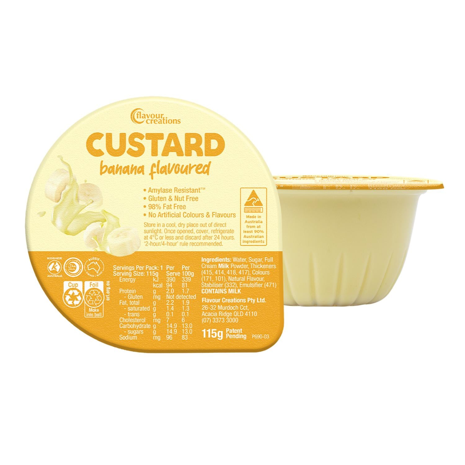 Flavour Creations Flavour Creations Banana Custard