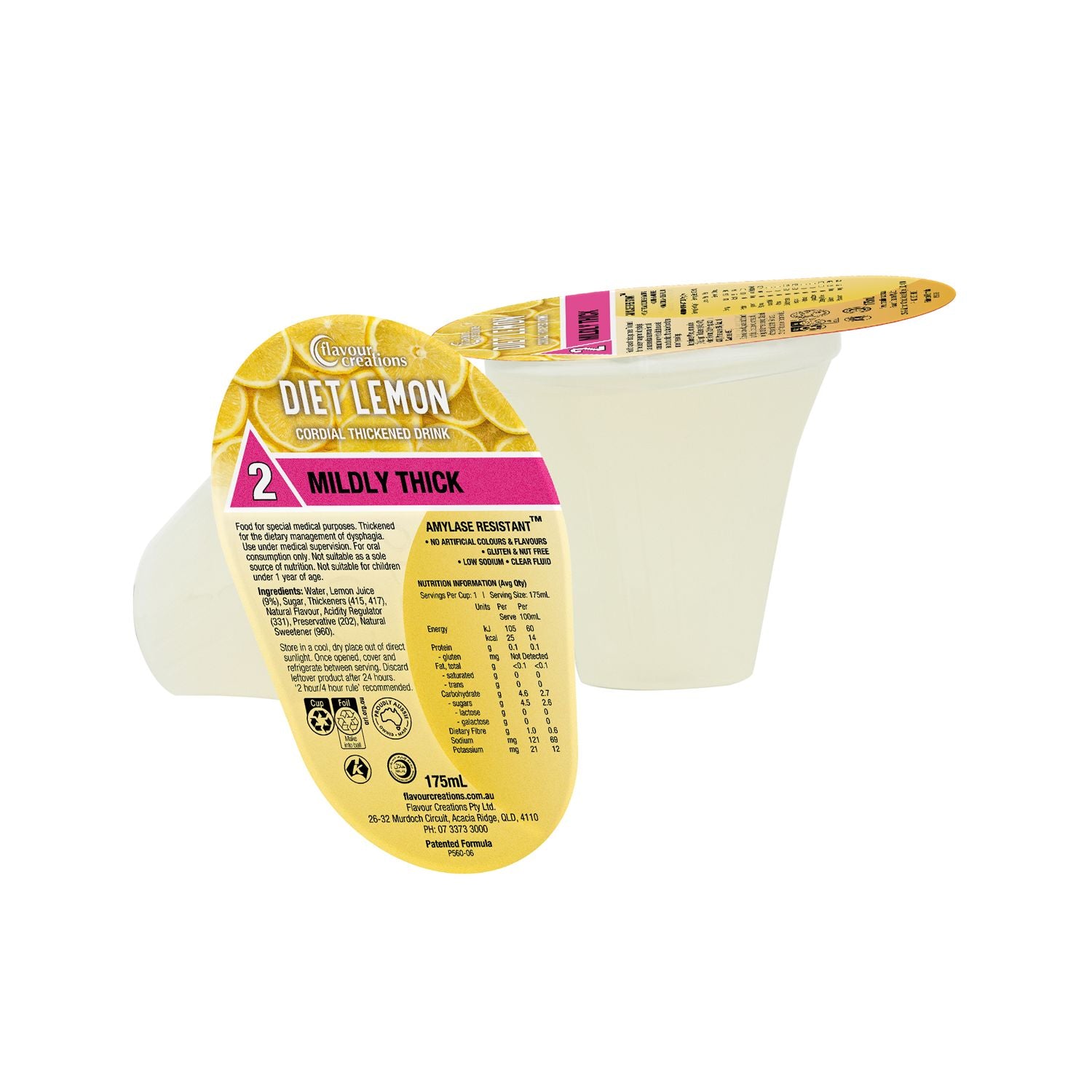 Flavour Creations Flavour Creations Diet Lemon Cordial