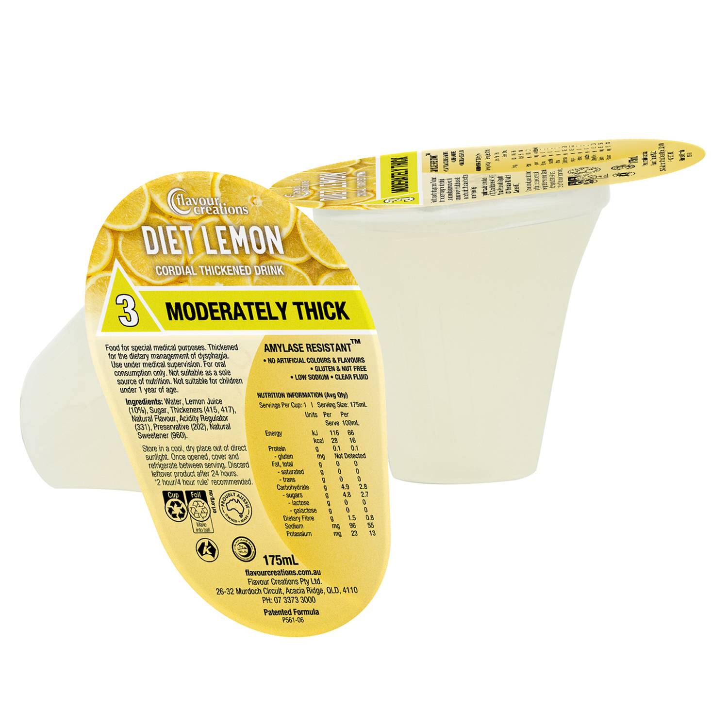 Flavour Creations Flavour Creations Diet Lemon Cordial