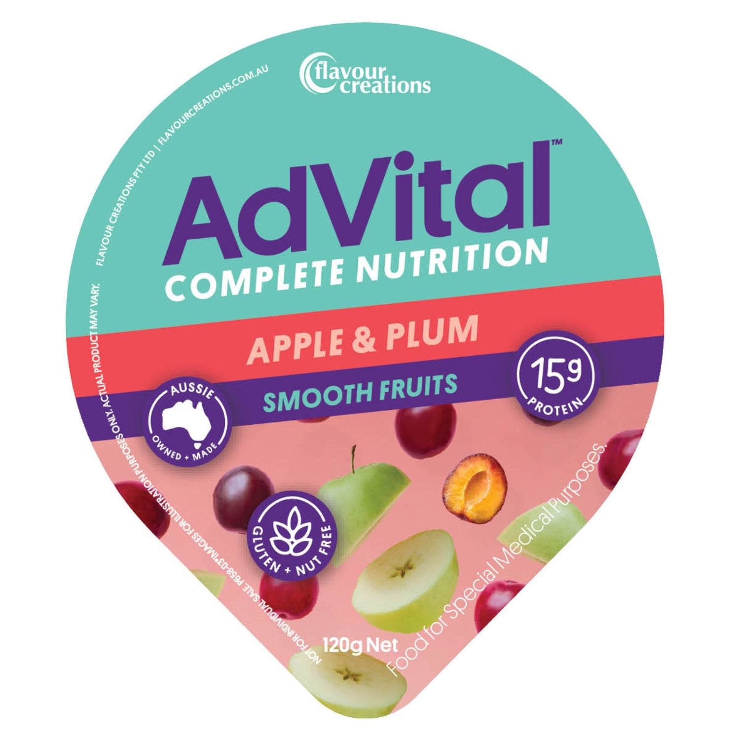 Flavour Creations Flavour Creations AdVital Smooth Fruits Apple & Plum