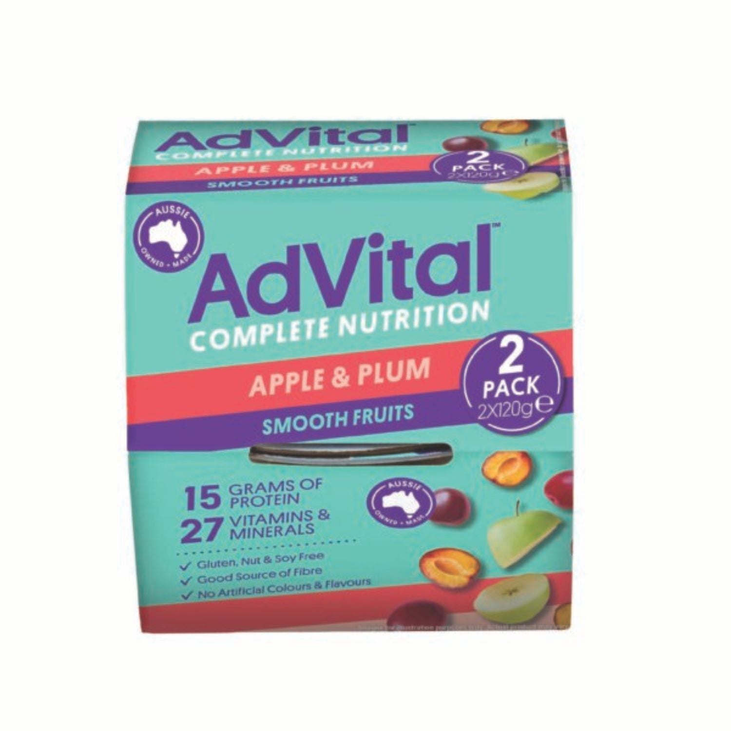 Flavour Creations Flavour Creations AdVital Smooth Fruits Apple & Plum