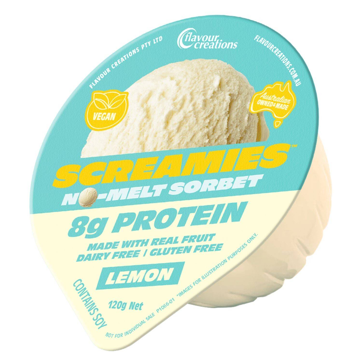 Flavour Creations Flavour Creations Screamies No-Melt Sorbet Lemon