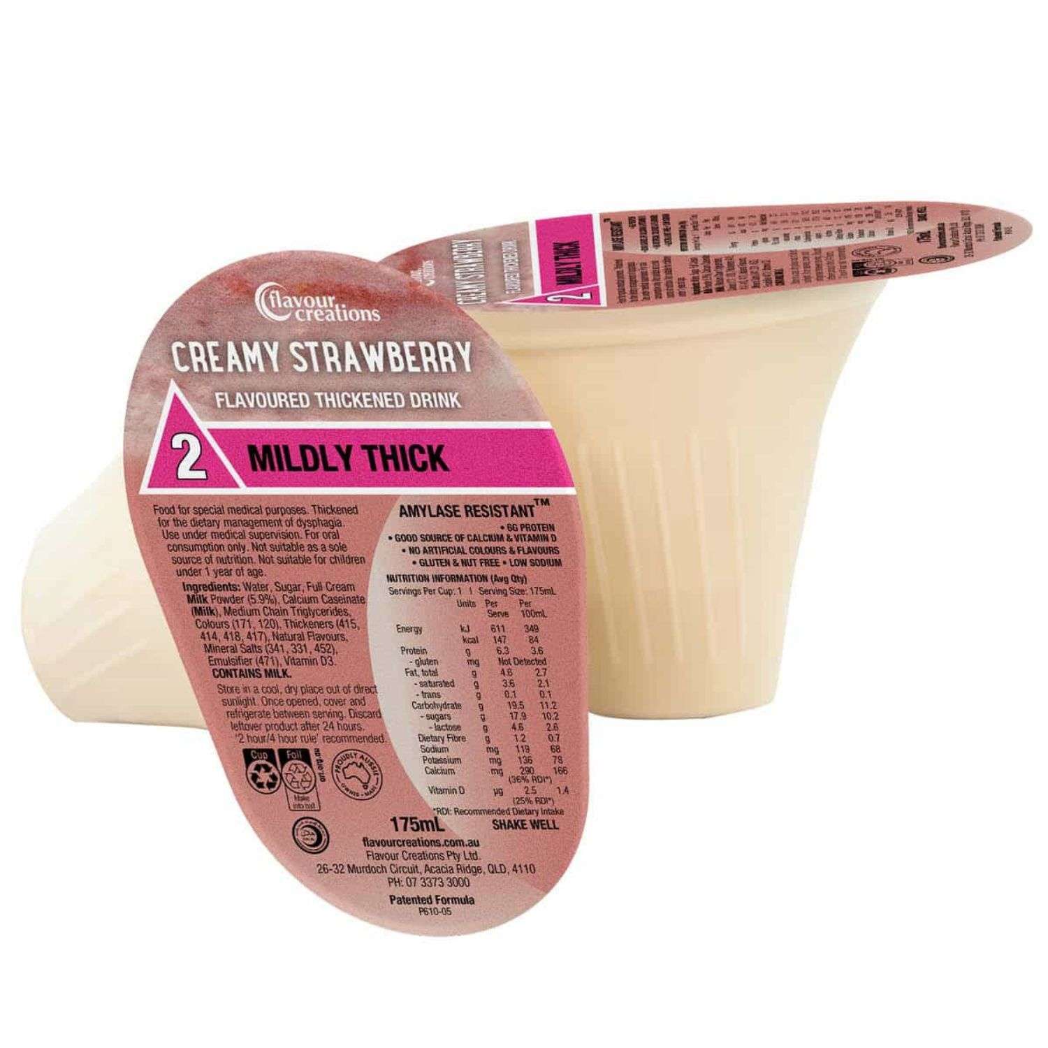 Flavour Creations Flavour Creations Creamy Strawberry