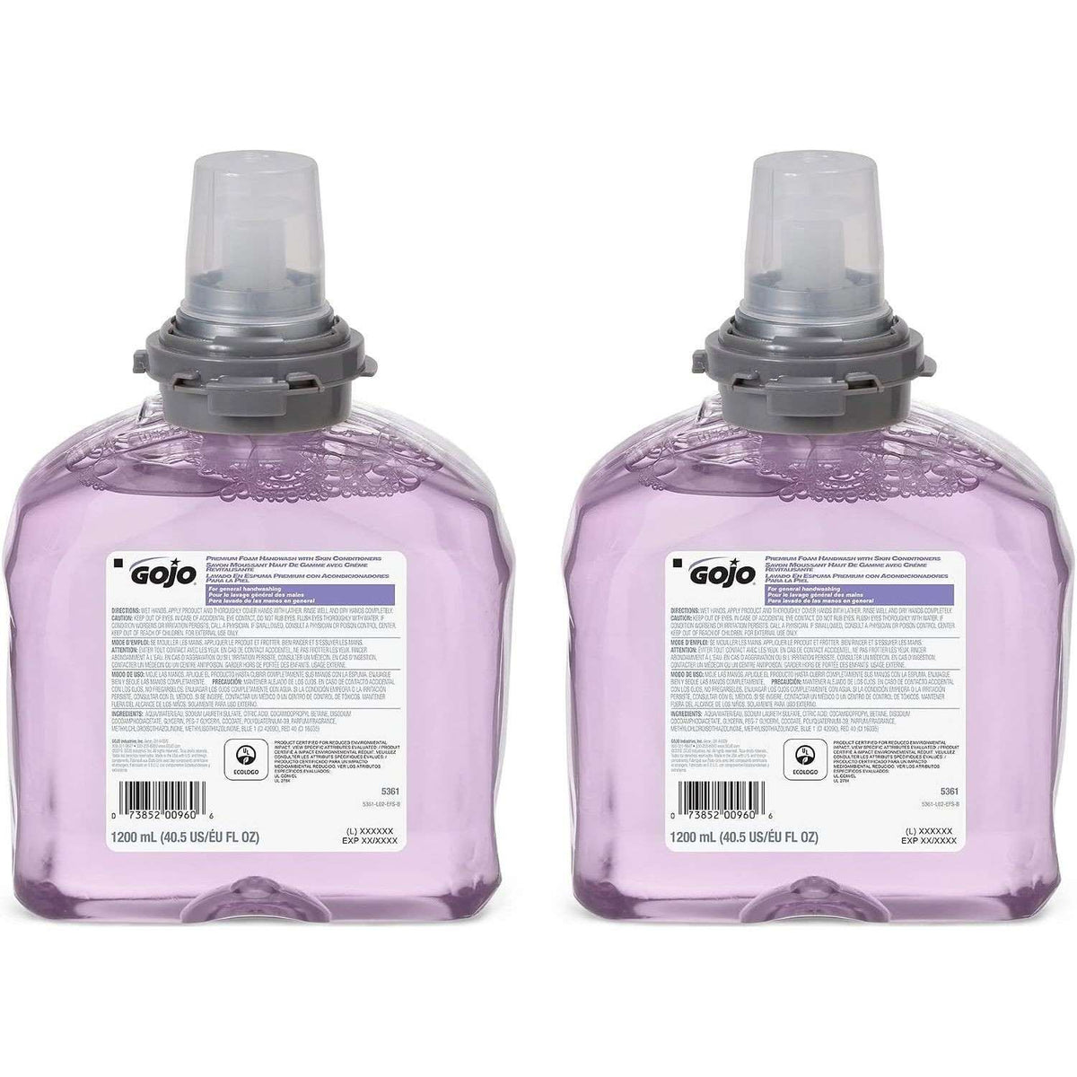 Gojo Gojo Premium Foam Handwash With Skin Conditioners TFX Refill 1200ml