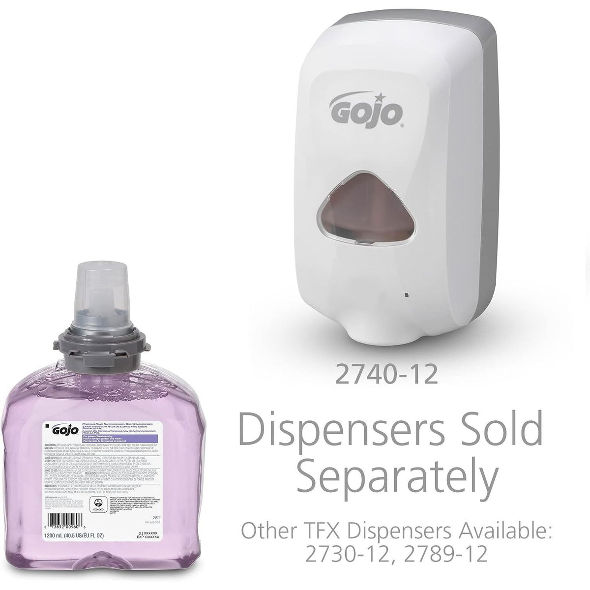 Gojo Gojo Premium Foam Handwash With Skin Conditioners TFX Refill 1200ml