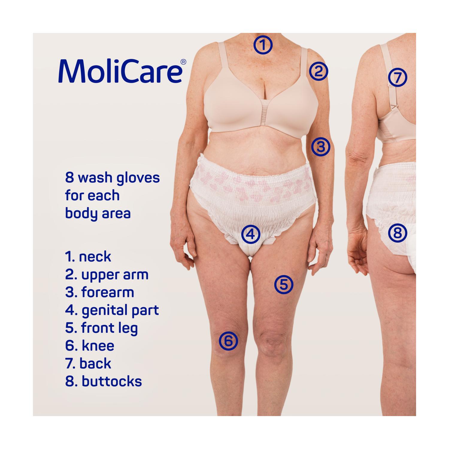 Hartmann MoliCare® Skin Impregnated Wash Gloves