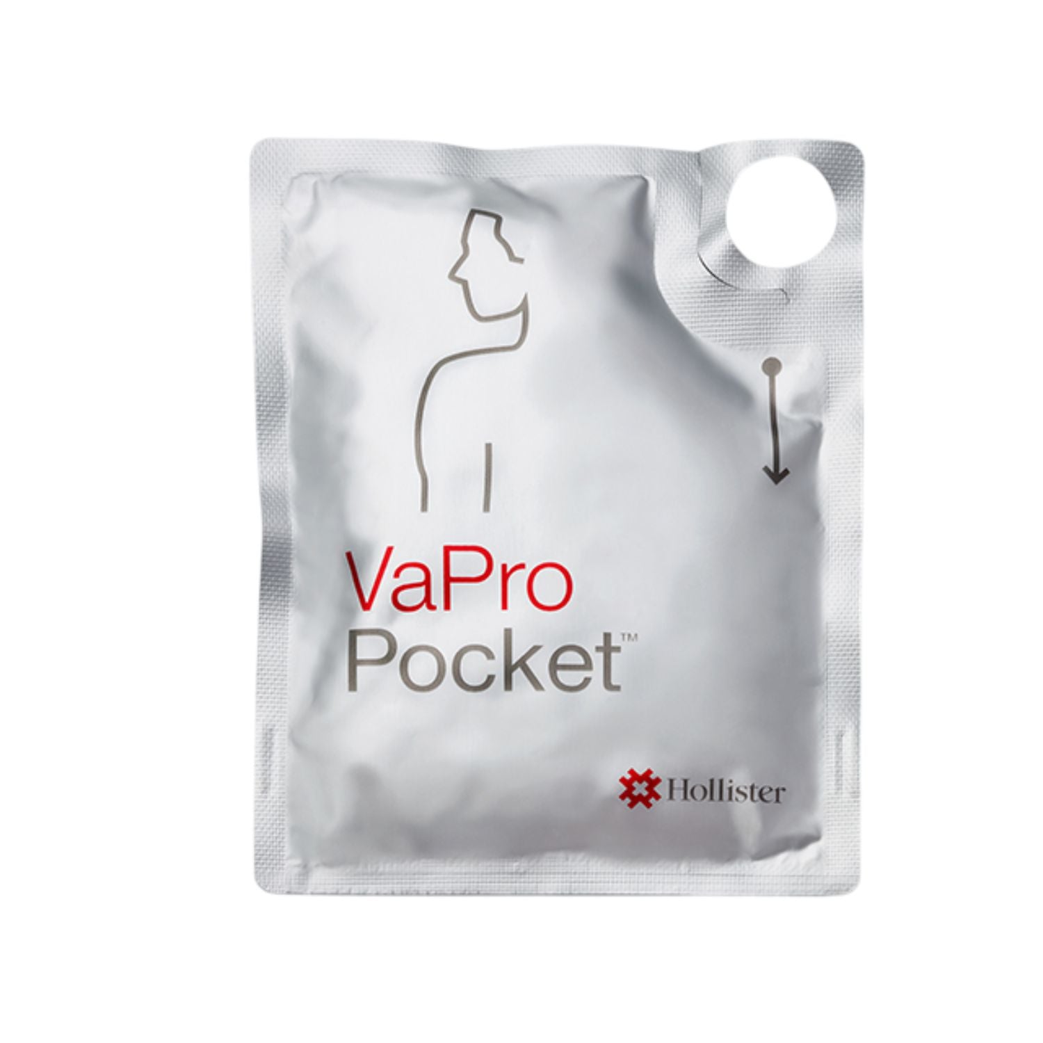 Hollister Hollister VaPro Pocket No Touch Intermittent Catheter With Tip Male 40cm