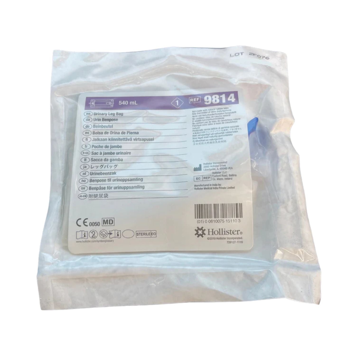 Hollister Hollister Extended Wear Urinary Leg Bag - Sterile