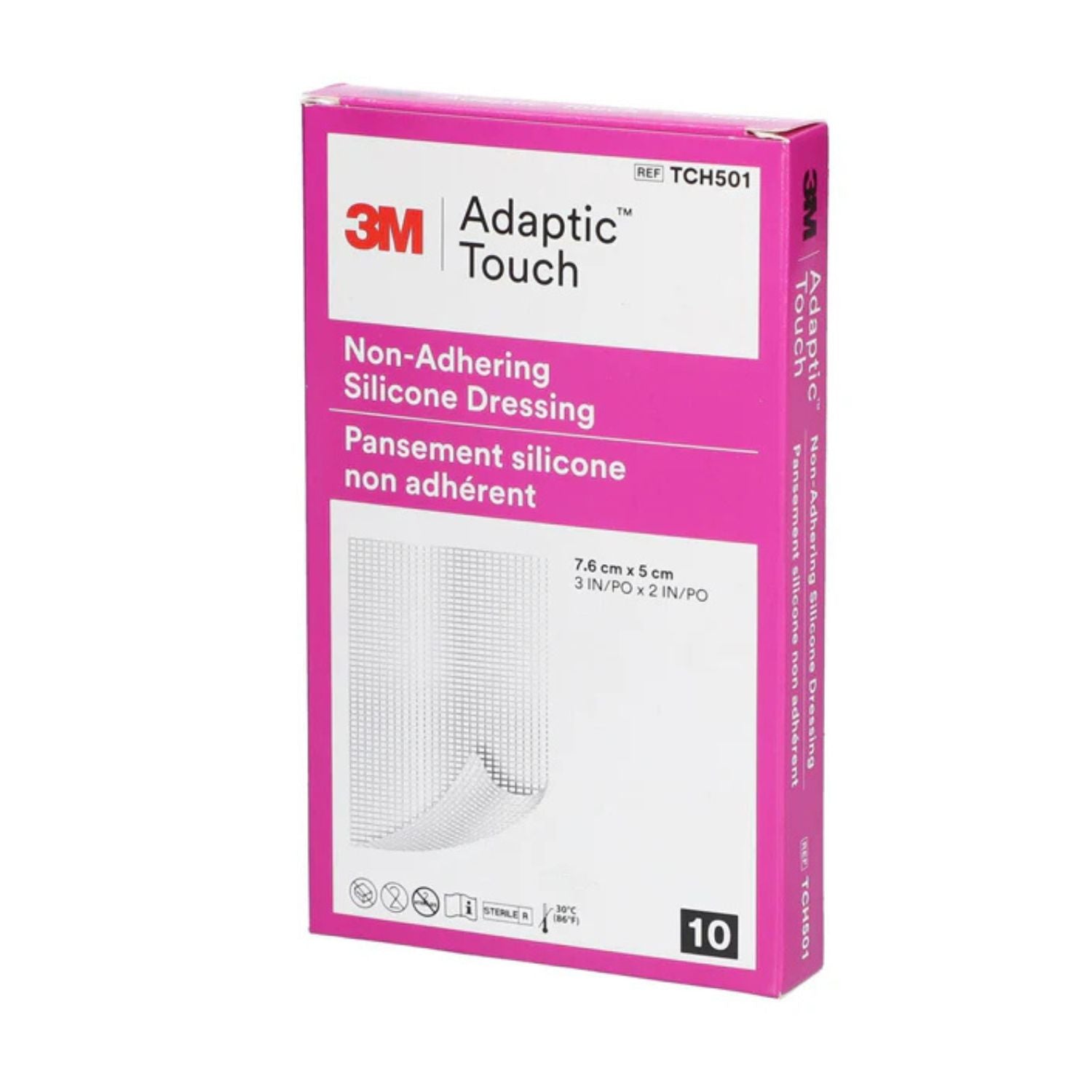 3M 3M Adaptic Touch NA Silicone Dressing