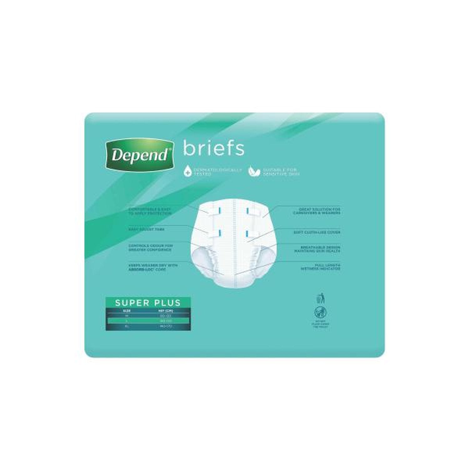 Depend Depend Brief Super Plus Large
