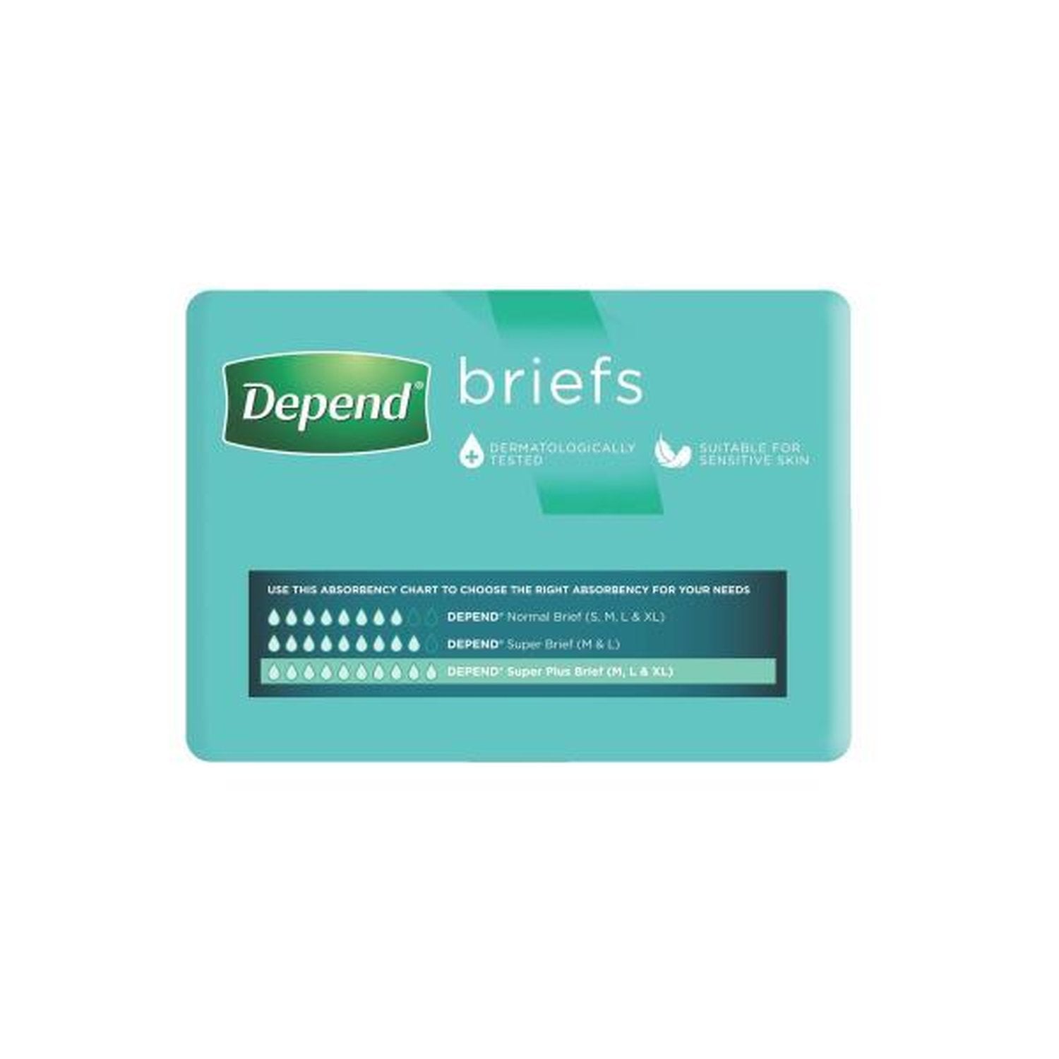 Depend Depend Brief Super Plus Large