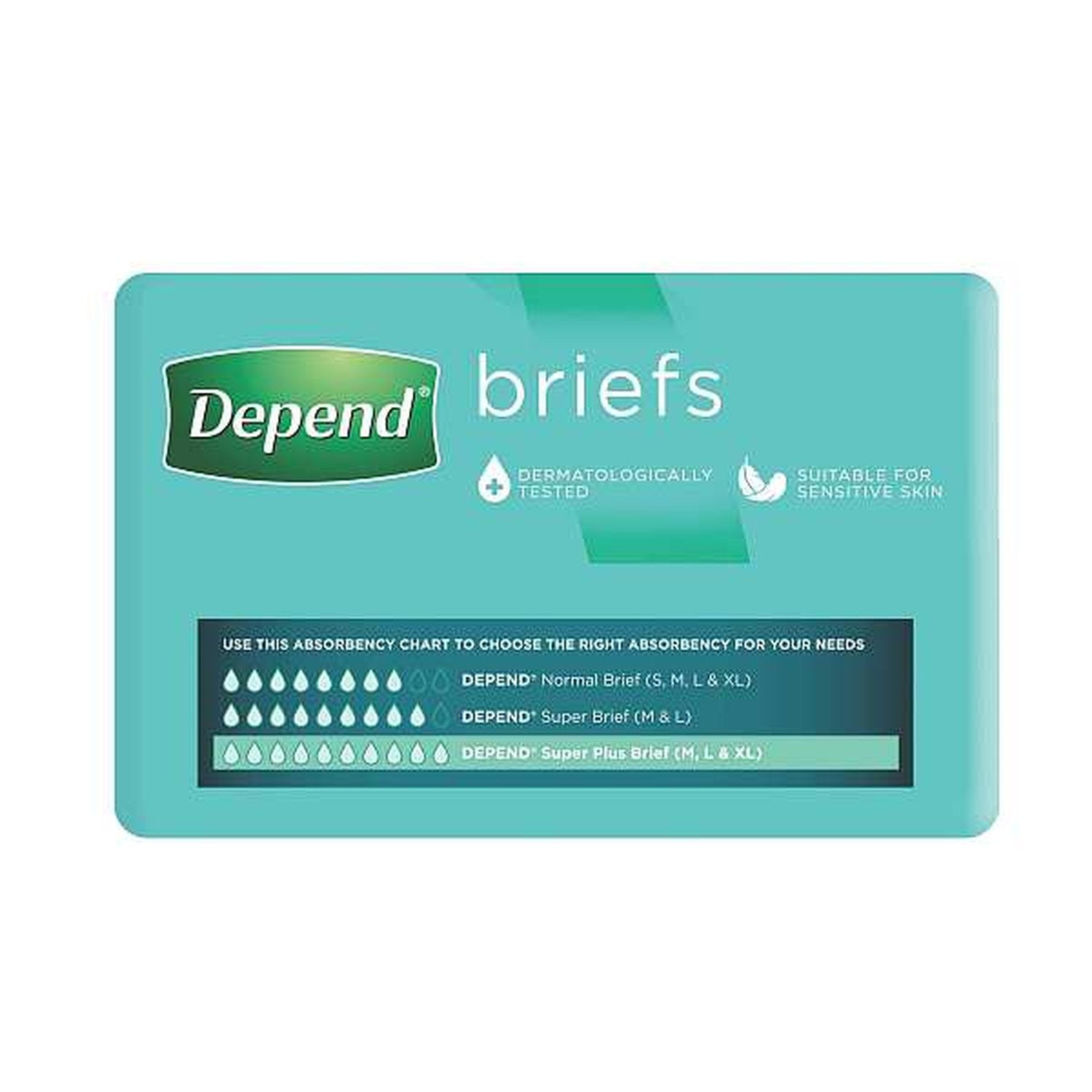 Depend Depend Brief Super Plus XLarge
