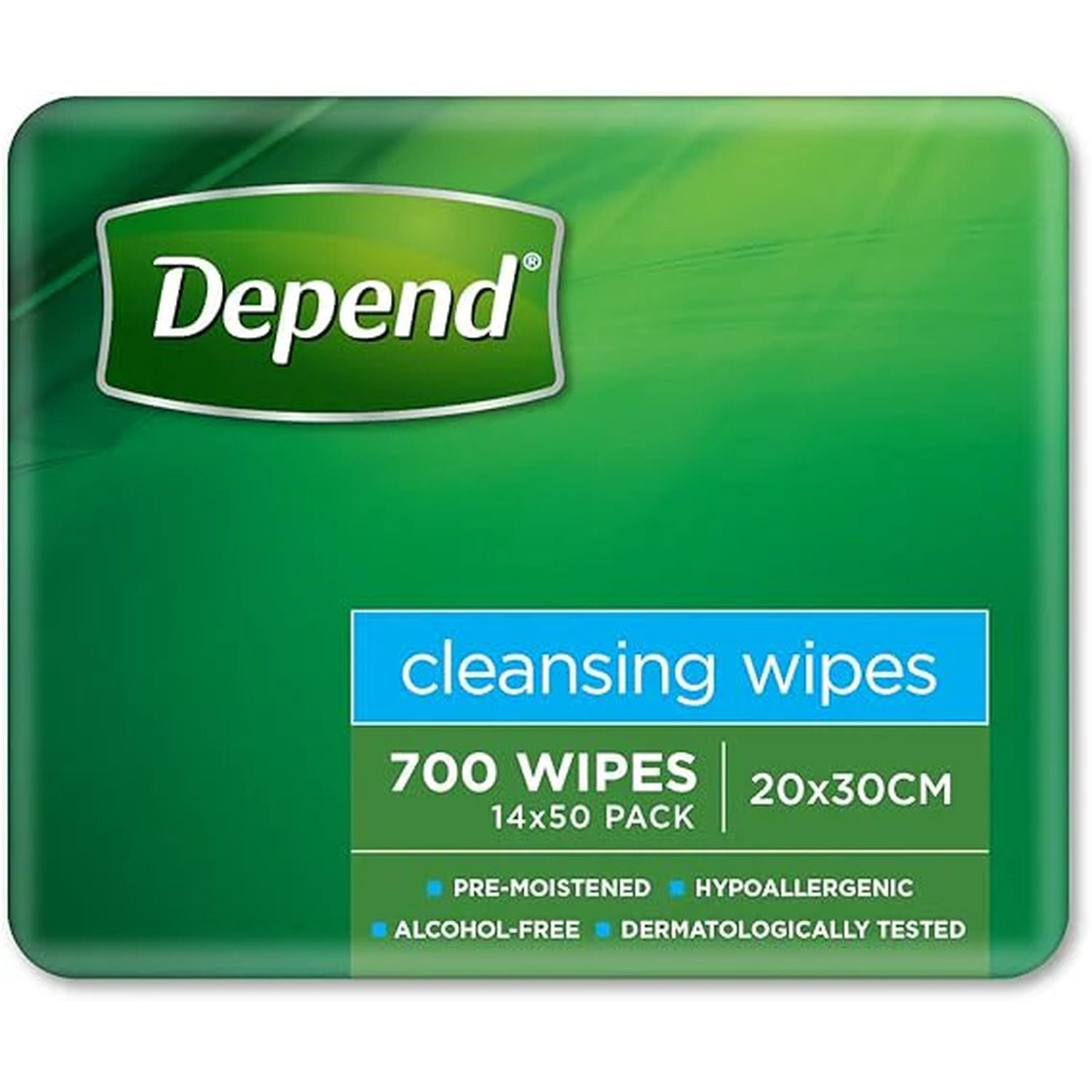 Depend Depend Cleansing Wipes