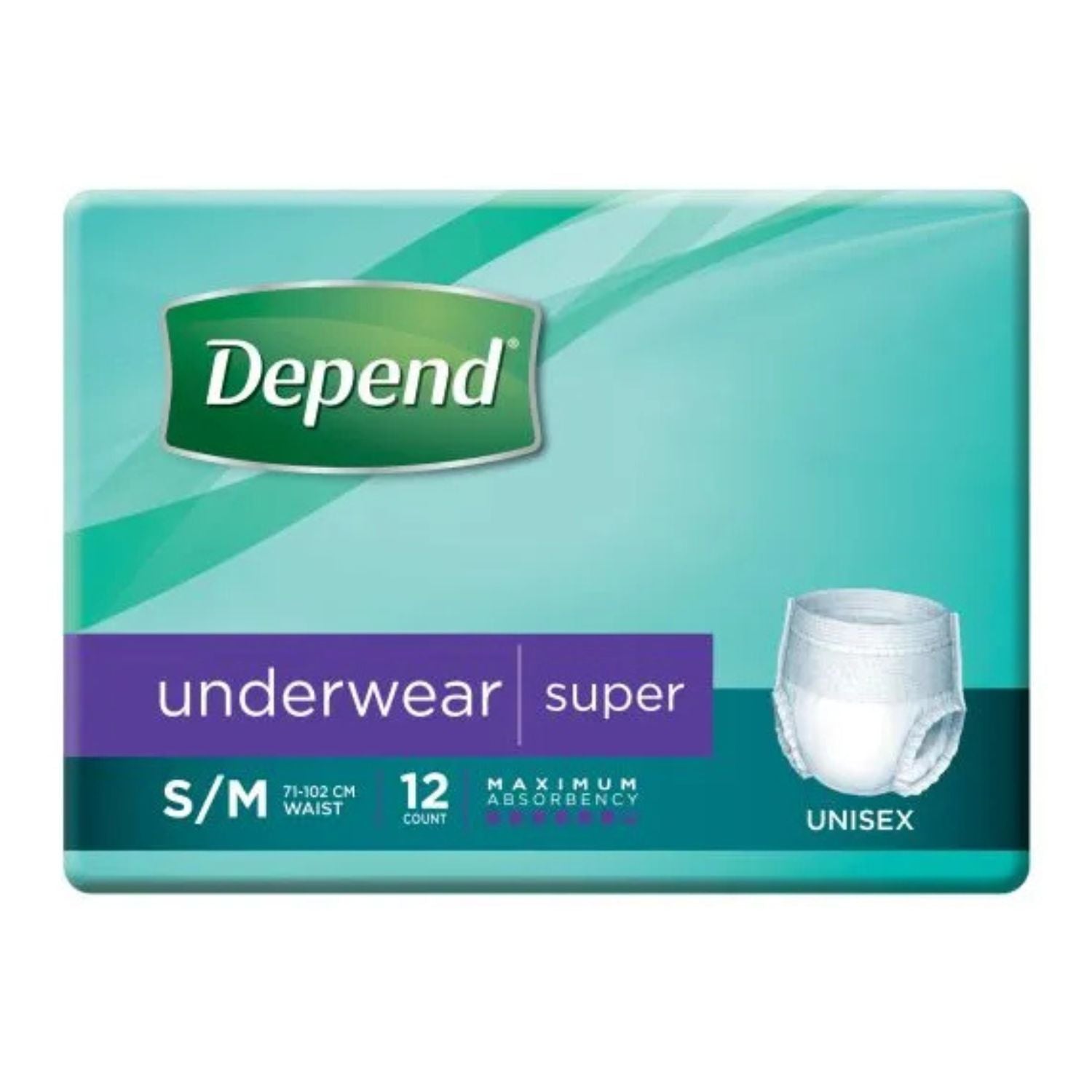 Depend Depend Super Unisex Underwear