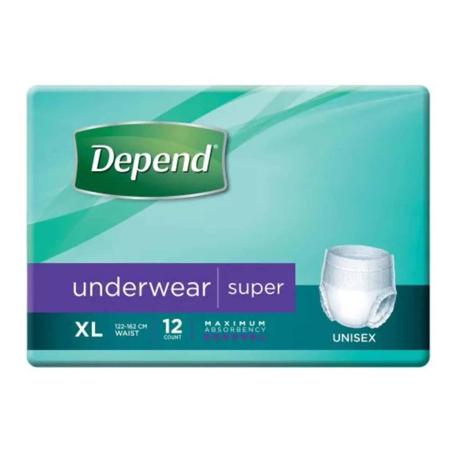 Depend Depend Super Unisex Underwear