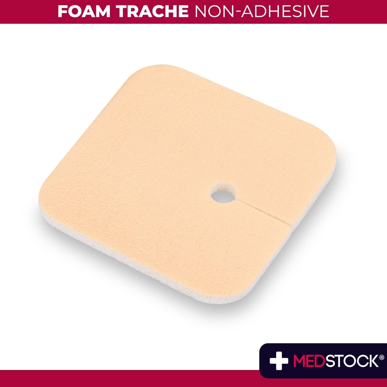 Medstock Medstock Foam Non Adh Trachy
