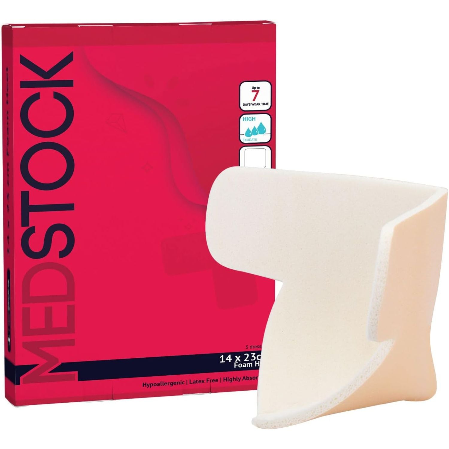 Medstock Medstock Foam Non Adh Heel