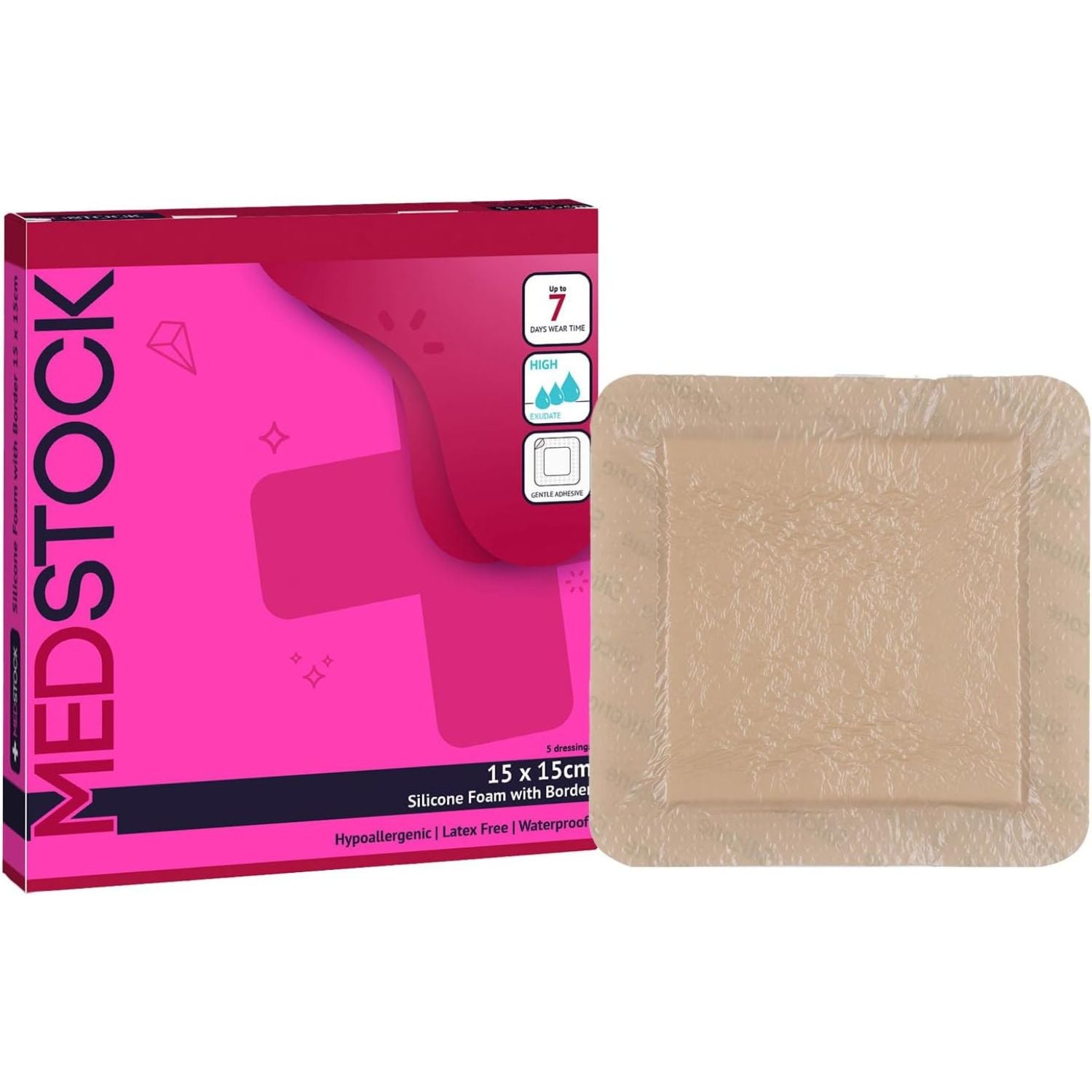 Medstock Medstock Silicone Foam Border